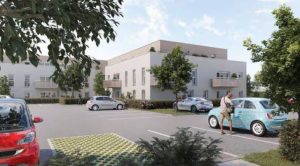 Les quarante-et-un logements devraient être livrés pour le début d’année 2027. | GROUPE PIERREVAL